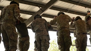 USA and British Army Paratroopers practice and Conduct Static-line Jumps