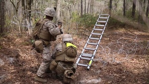 Confronting Chaos: 1/2 Marines Conducts Squad Support Attacks