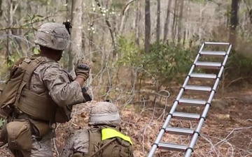 Confronting Chaos: 1/2 Marines Conducts Squad Support Attacks