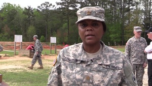 Maj. Tiwana Richardson - 107th Army Reserve Birthday