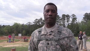 Lt. Col. Val Clay - 107th Army Reserve Birthday