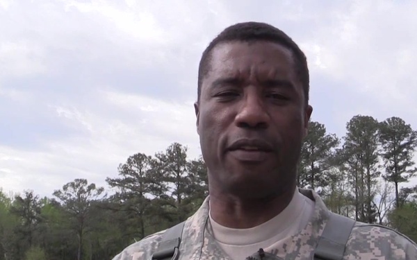 Lt. Col. Val Clay - 107th Army Reserve Birthday