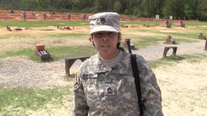 Master Sgt. Sandra Marrero (in Spanish) - 107th Army Reserve Birthday