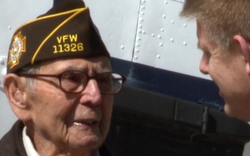 WWII Veteran Reunites with Former Aircraft