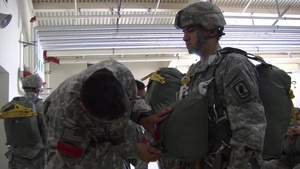 Airborne operation at Juliet Drop Zone in Pordenone, Italy, Apr. 13