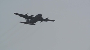 Airborne operation at Frida Drop Zone in Pordenone, Italy, Apr. 13