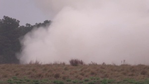 Paratroopers fire rockets during CJOAX 15-01