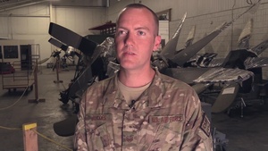 Military Dad Surprises Daughter at Moody Air Force Base