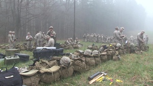 Echo Company, Battalion Landing Team 2/6, 26th MEU prepare to conduct live fire training