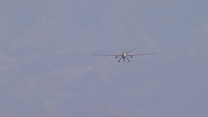 UAV Touch & Go Practice At Creech AFB