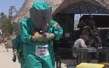 CBRN Desert Scimitar 2015: Hazmat Training