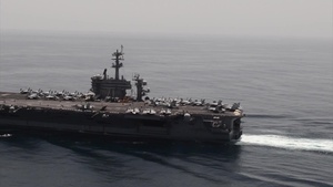 USS Theodore Roosevelt Underway