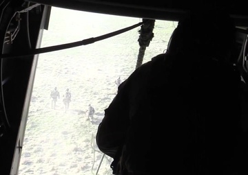 Emerald Warrior CV-22 Fast Roping