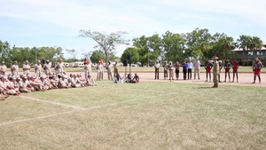 Marine Rotational Force - Darwin Marines Receive Welcome to Country Brief, B-Roll