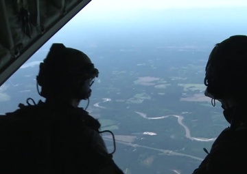 MC-130J Aerial Refueling and HALO Jump at Emerald Warrior 2015
