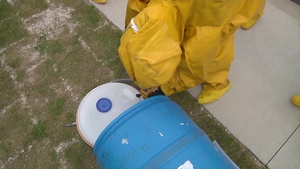 B-roll of  MCAS Iwakuni Conduct Hazardous Material Training