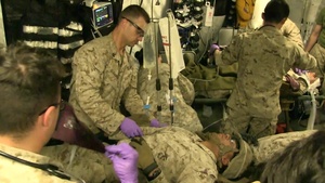 Corpsman with Combat Logistics Battalion 26 Conduct Casualty Care Training, Part 3