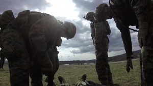 B-Roll; Bulgarian pilots, U.S. Marines conduct medical evacuation training