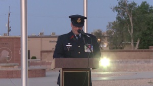 U.S. Air Force’s 16th Training Squadron Commemorate Anzac  Day