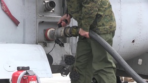 VMM-162 Reinforced conducts an air delivery ground refuling exercise