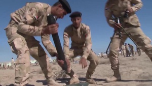 Iraq Army Training - Mortars