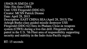 Fitz Fires CIWS