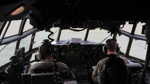 Preparation of an AC-130 Take Off