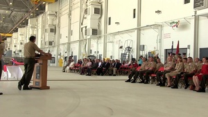 MCAS New River Mega Hangar Dedication Ceremony