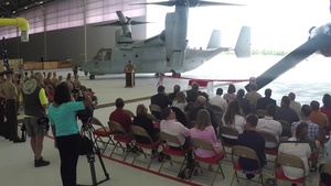 MCAS New River Mega Hangar Dedication Ceremony