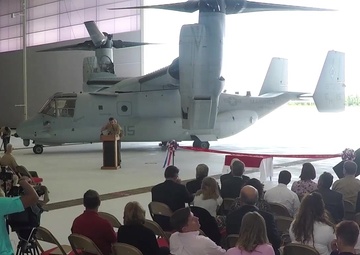 MCAS New River Mega Hangar Dedication Ceremony