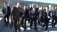 Japanese Defense Minister Osprey Flight