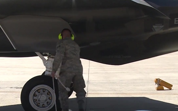 56 FW F-35 Flagship Arrival