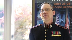 Chief Warrant Officer 4 Robert A. Szabo, director and officer-in-charge of the Marine Corps Base Quantico Band.