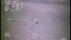 Coast Guard Rescues 3 Fishermen from Capsized Vessel, Searching for Master near Quillayute River, Wash.