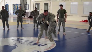 Clinch Drill Basic Combatives Level 1 39th Signal Bn, 128th Signal Comp., 2nd Signal Brigade