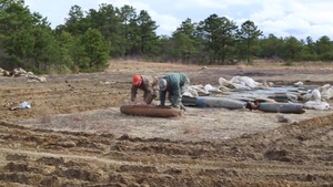 EOD Clears Warren Grove Range