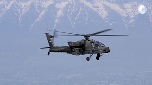 Utah Army Guard Helicopter Formation
