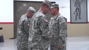 169th CSSB and 1077th Ground Ambulance Co. Patching Ceremonies