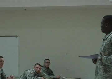 2015 Army Reserve Best Warrior Competition: Written Essay &amp; Keep in Memory Test