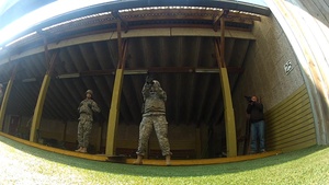 AFNORTH Bn, Alpha Company Life Fire Qualification Range in Budel