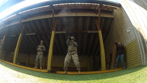 AFNORTH Bn, Alpha Company Life Fire Qualification range in Budel