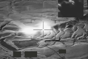 Coalition Airstrike on a Daesh Staging Area, May 3, 2015 near Huwayjah, Iraq