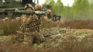Soldier Fires AT-4