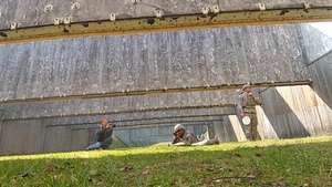 AFNORTH Bn, Alpha Company Live Fire Qualification Range in Budel