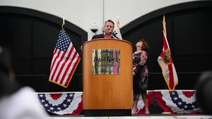 Sailors, Marines and Coast Guardsmen Attend Roll Call Kick-Off For Fleet Week New Orleans