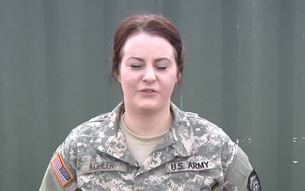 Spc. Diane Kohler