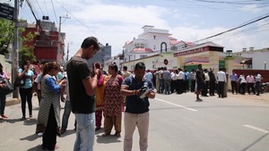 Nepal Aftershock May 12 Streets of Kathmandu
