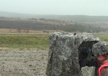 1st Squadron 126th Cavalry Regiment Performs Crew Served Weapons Qualification and Familiarization