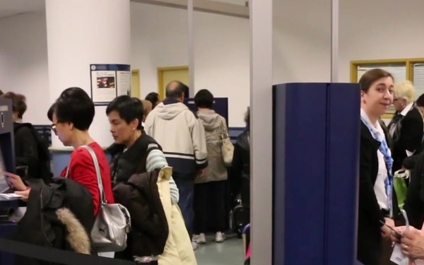 Automated Passport Control (APC) B-Roll
