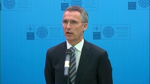 NATO Foreign Ministers Turkey Doorstep